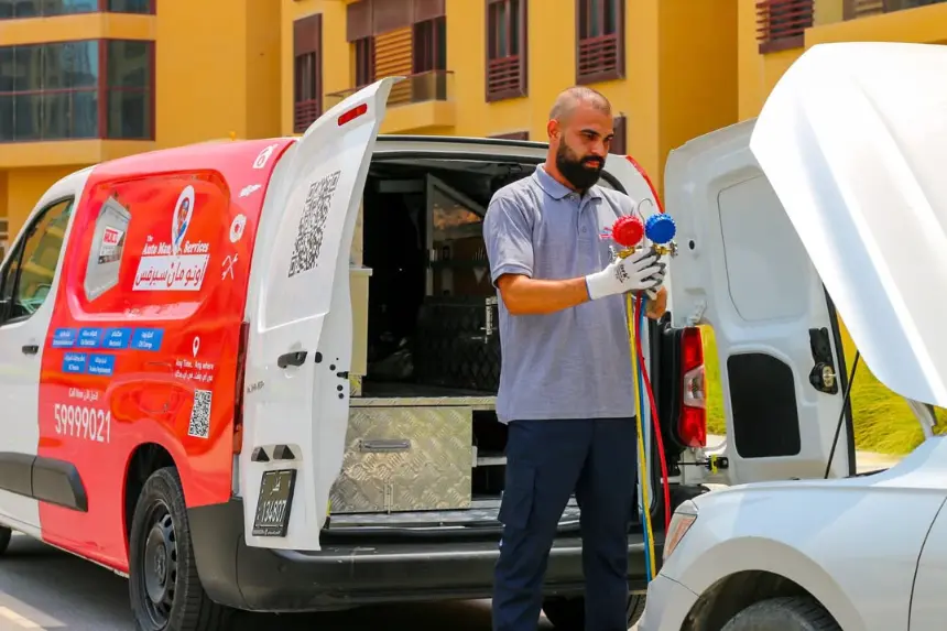 Car Mechanical Services — mobile van service across Qatar