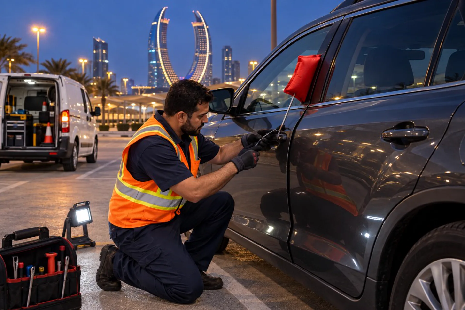24 hour mobile car unlock Qatar