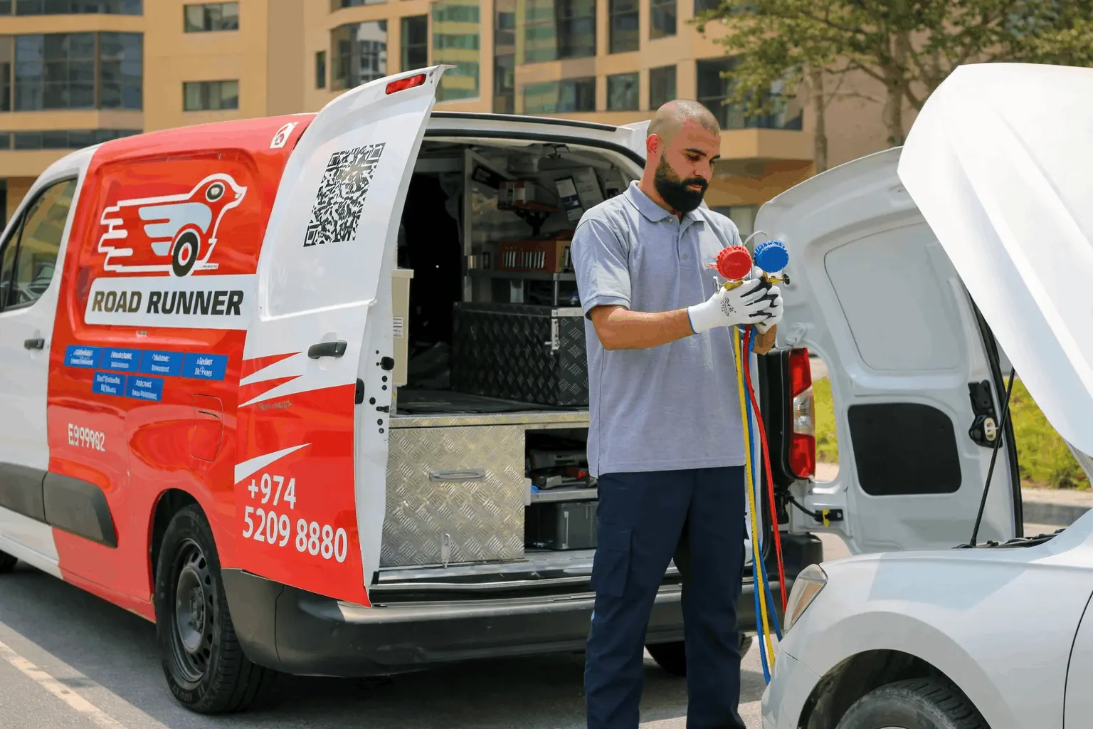 Tyre Shopes Near Me — mobile van service across Qatar